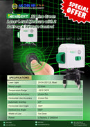 NEWBEAT 12 Line Green Laser Level Measure with 2 Battery & Remote Control | Model : NBT-LL-12A Laser Level Measure NEWBEAT 
