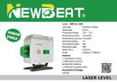 NEWBEAT 12 Line Green Laser Level Measure with 2 Battery & Remote Control | Model : NBT-LL-12A Laser Level Measure NEWBEAT 