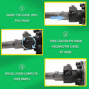 NEWBEAT 1240W Demolition Hammer | Model : NBT-DH-65A Demolition Hammer NEWBEAT 