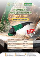 Newbeat 125MM 5" Angle Grinder 950W | Model: NBT-AG-125Q Angle Grinder Newbeat 