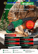 Newbeat 125MM 5" Angle Grinder 950W | Model: NBT-AG-125Q Angle Grinder Newbeat 