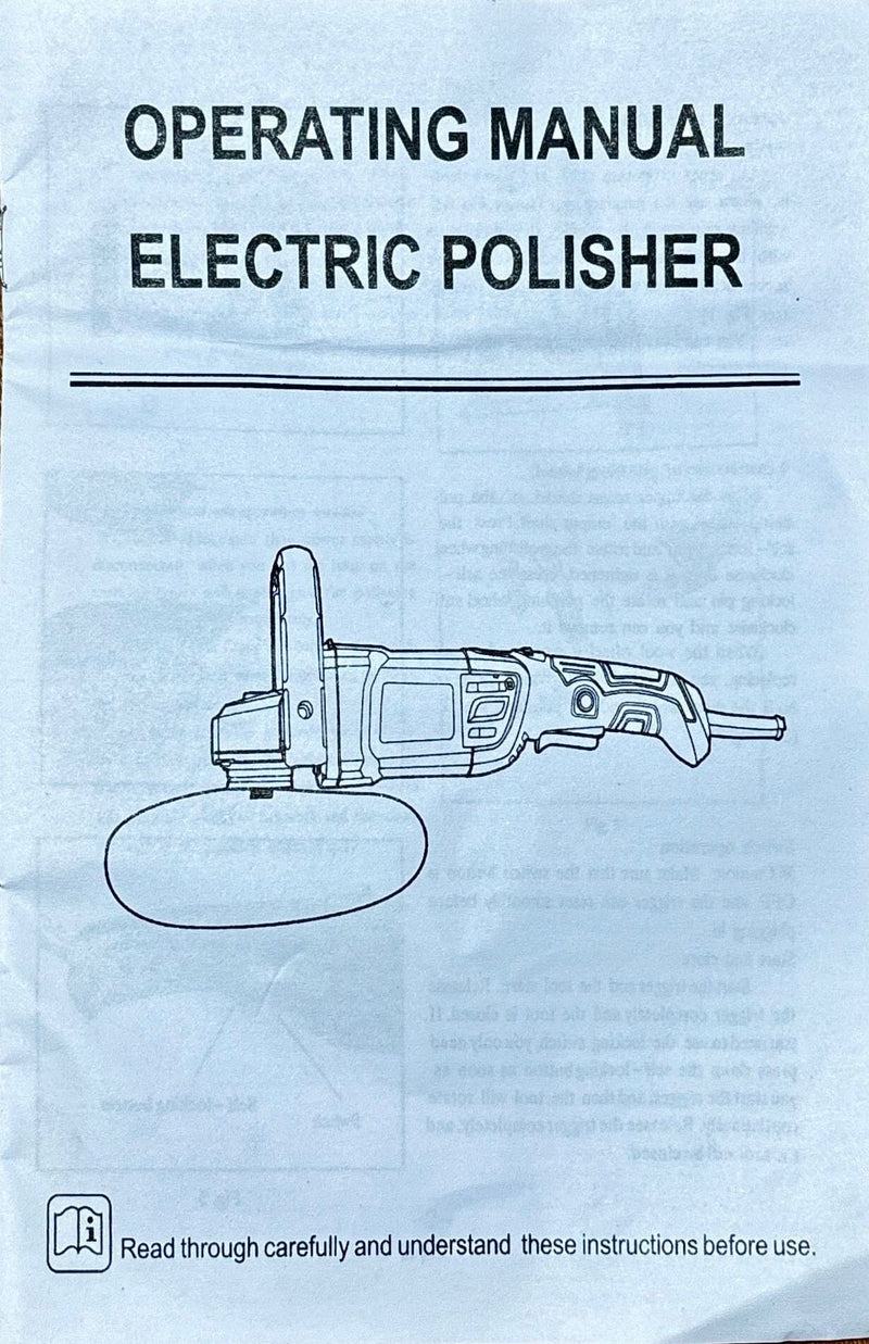 Newbeat 1400W Electric Polisher 180mm | Model: NBT-EP-180A Polisher NEWBEAT 