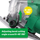 NEWBEAT 1450W Electric Circular Saw 185MM | Model : NBT-CS-185B Circular Saw NEWBEAT 