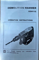 Newbeat 1500W Demoliton Hammer/Breaker (11E) | Model : NBT-DH-18C Demolition Hammer NEWBEAT 