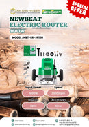 NEWBEAT 1600W Electric Router | Model : NBT-ER-3612H Router NEWBEAT 
