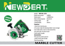 NEWBEAT 1680W Marble Cutter 125MM | Model : NBT-MC-125A Marble Cutter NEWBEAT 