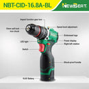 NEWBEAT 16.8V Cordless Drill (Brushless) C/W 2 Battery & 1 Charger | Model : NBT-CID-16.8A-BL Cordless Drill NEWBEAT 
