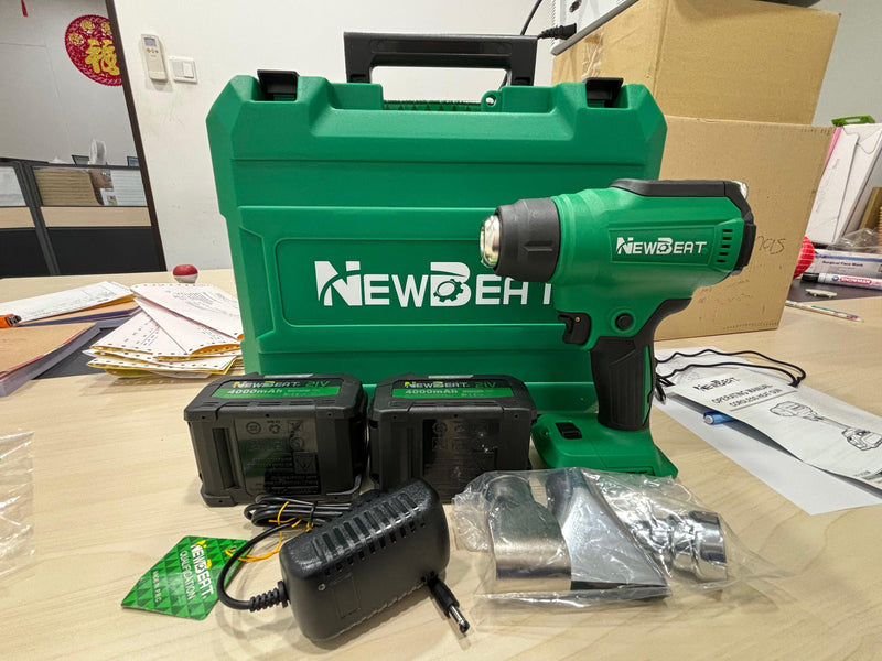 NEWBEAT 21V Cordless Heat Gun | Model : NBT-CHG-21A Heat Gun NEWBEAT 