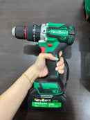 Newbeat 21V Cordless Impact Drill (BL) 1/2" 120N.m C/W 2 Battery and 1 Charger | Model: NBT-CID-21C-BL120 Cordless Impact Drill NEWBEAT 