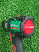 Newbeat 21V Cordless Impact Drill (BL) 1/2" 120N.m c/w Battery 4.0AH &amp; 1 Charger | Model: NBT-CID-21O-BL120 Impact Drill NEWBEAT 