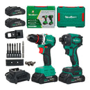 Newbeat 21V Cordless Kit Set (NBT-CIS-21A-BL + NBT-CD-21C-BL) | Model : NBT-CIS-21A-BL-CB NEWBEAT 