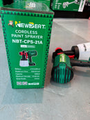 Newbeat 21V Cordless Paint Sprayer C/W 2 Battery And 1 Charger | Model: NBT-CPS-21A Cordless Paint Sprayer Newbeat 