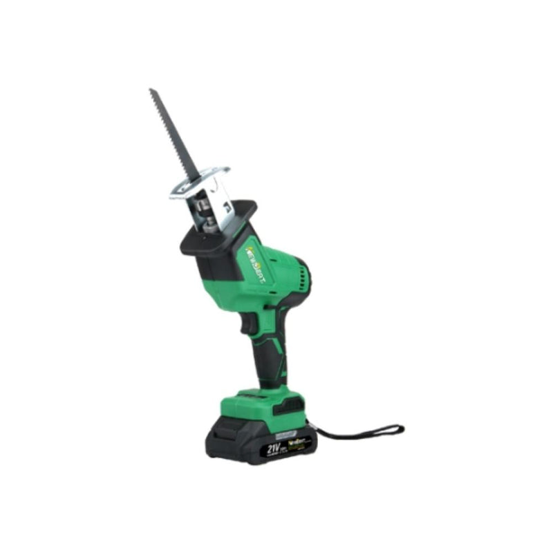 Newbeat 21V Cordless Reciprocating Saw C/W 2 Battery and 1 Charger | Model : NBT-CRS-21B-BL Cordless Reciprocating Saw NEWBEAT 