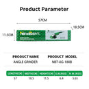 Newbeat 2200W Angle Grinder 180mm| Model: NBT-AG-180B Angle Grinder NEWBEAT 