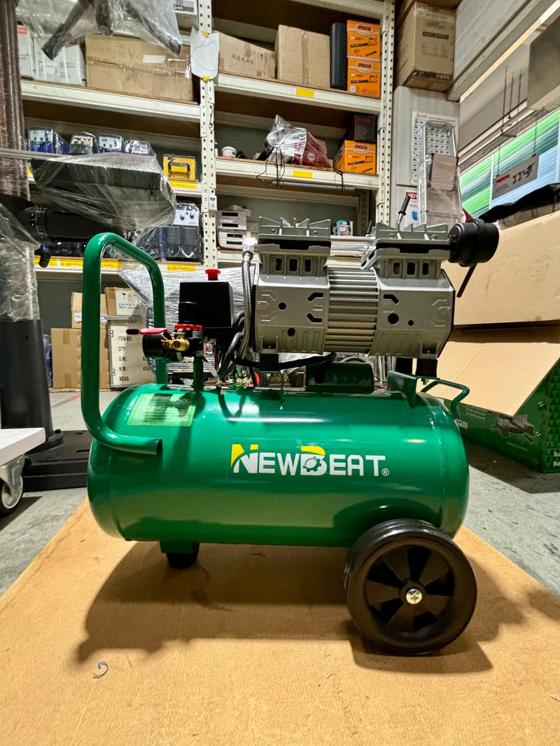 Newbeat 2.5Hp Oilless Air Compressor 24L | Model : NBT-AC-24L Air Compressor NEWBEAT 