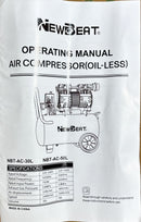 Newbeat 2.5Hp Oilless Air Compressor 24L | Model : NBT-AC-24L Air Compressor NEWBEAT 