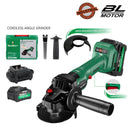Newbeat 4" 21V Cordless Angle Grinder (BL) C/W 2 Battery & 1 Charger | Model: NBT-CAG-100H Cordless Angle Grinder NEWBEAT 