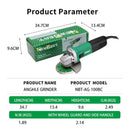 NEWBEAT 4" Angle Grinder 1000W (Side Switch) | Model : NBT-AG-100BC Angle Grinder NEWBEAT 
