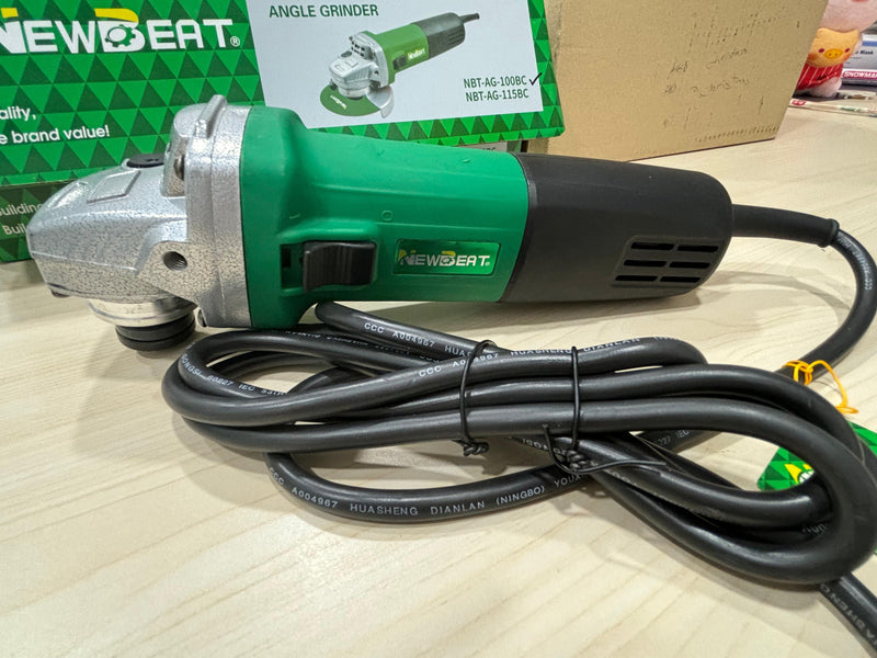 NEWBEAT 4" ANGLE GRINDER 1000W (SIDE SWITCH) | Model : NBT-AG-100BC NEWBEAT 