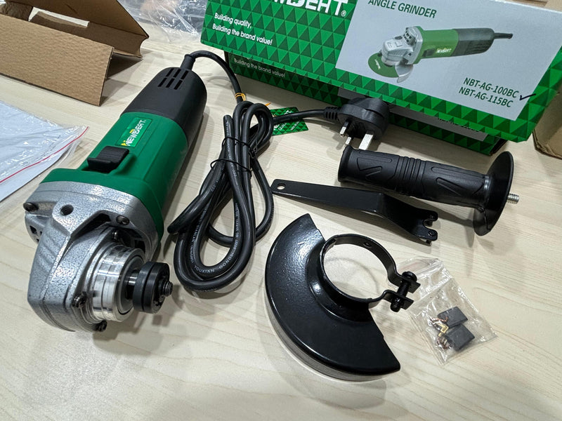 NEWBEAT 4" ANGLE GRINDER 1000W (SIDE SWITCH) | Model : NBT-AG-100BC NEWBEAT 