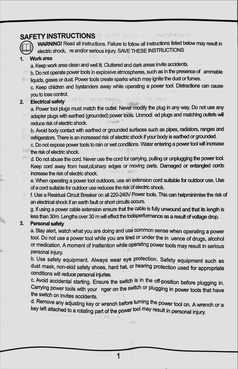 Newbeat 4" Angle Grinder 800W (Rear Switch) Ultra Slim Body | Model: NBT-AG-100N Angle Grinder Newbeat 