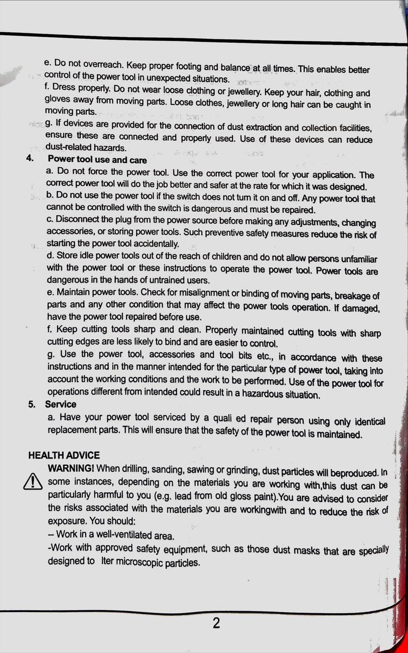 Newbeat 4" Angle Grinder 800W (Rear Switch) Ultra Slim Body | Model: NBT-AG-100N Angle Grinder Newbeat 