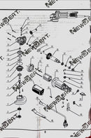 Newbeat 4" Angle Grinder 800W (Rear Switch) Ultra Slim Body | Model: NBT-AG-100N Angle Grinder Newbeat 