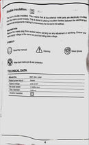 Newbeat 4" Angle Grinder 900W (Rear Switch) | Model: NBT-AG-100P Angle Grinder Newbeat 