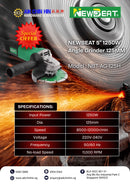 NEWBEAT 5" 1250W Angle Grinder 125MM | Model : NBT-AG-125H Angle Grinder NEWBEAT 
