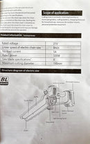 Newbeat 8" Cordless Chainsaw with Chain Blade 65MN (BL) 21V C/W 2 Battery and 1 Charger Suitable for Home Use | Model: NBT-CC-8A-BL Cordless Chain Saw Newbeat 