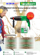 NEWBEAT 800W Rotary Hammer 26MM | Model : NBT-RH-26A Rotary Hammer NEWBEAT 