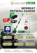 NEWBEAT 80W Drywall Sander 215MM | Model : NBT-DS-225A Sander NEWBEAT 