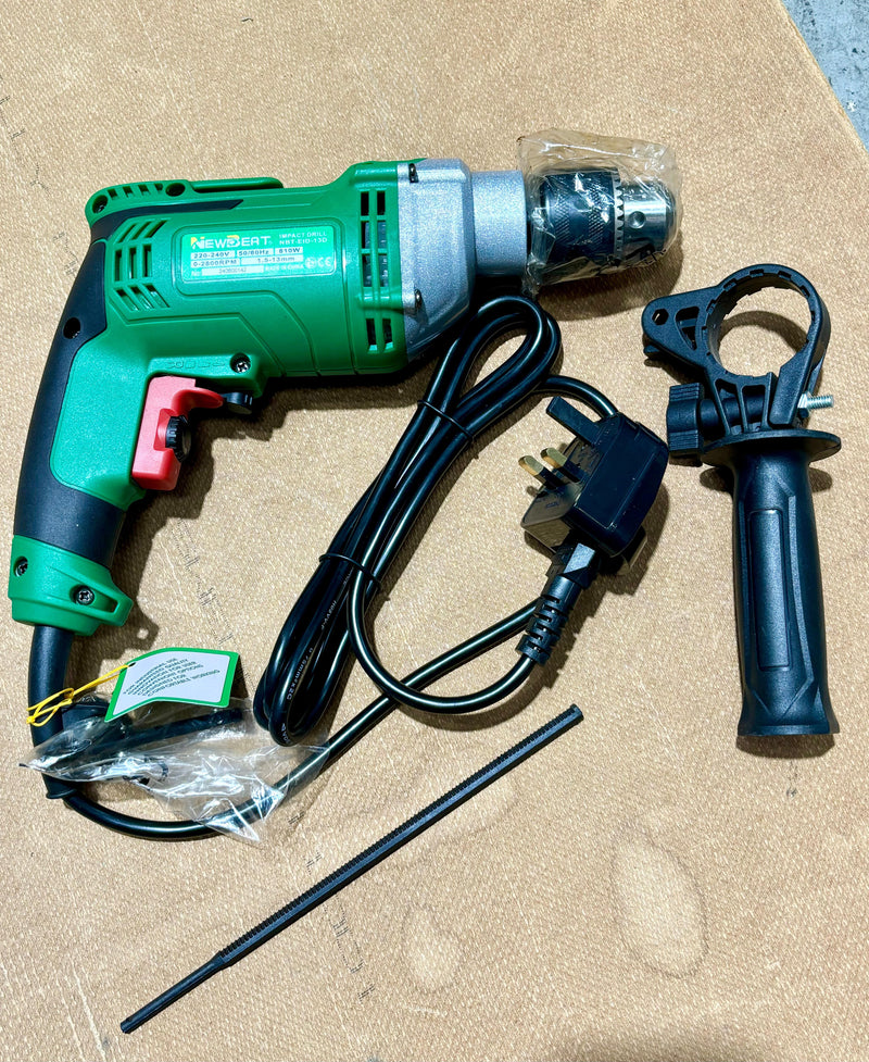 Newbeat 810W Impact Drill 13mm | Model: NBT-EID-13D Impact Drill NEWBEAT 