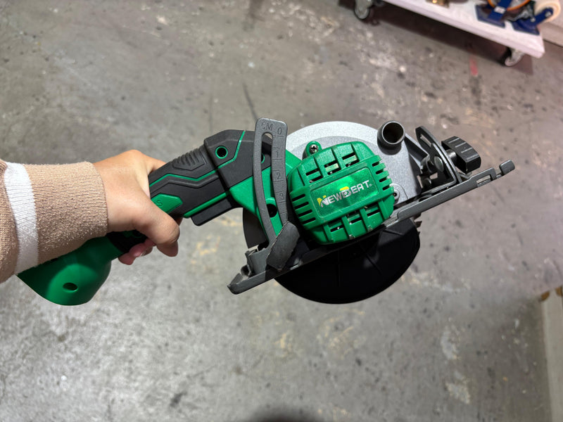 Newbeat Cordless Circular Saw (BL) 21V C/W 2 Battery & 1 Charger | Model: NBT-CCSM-150A Cordless Circular Saw Newbeat 