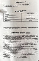 Newbeat Cordless Combo Kit 16.8V (NBT-CIS-16.8B + NBT-CD-16.8D-BL) | Model : NBT-CIS-16.8B-CB Cordless Combo Kit Newbeat 