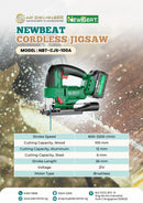 Newbeat Cordless Jigsaw | Model: NBT-CJS-100A Cordless Jigsaw Newbeat 