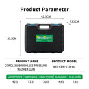 Newbeat Cordless Pressure Washer Gun | Model: NBT-CPW-21A-BL Pressure Washer Gun Newbeat 