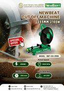 Newbeat Cut Off Machine 355mm 2100W | Model: NBT-CO-355D Cut Off Machine Newbeat 
