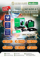Newbeat Welding Machine 140A | Model: NBT-MMA-200EP Welding Machine Newbeat 