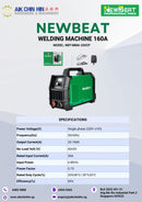 Newbeat Welding Machine 160A | Model: NBT-MMA-250CP Welding Machine Newbeat 