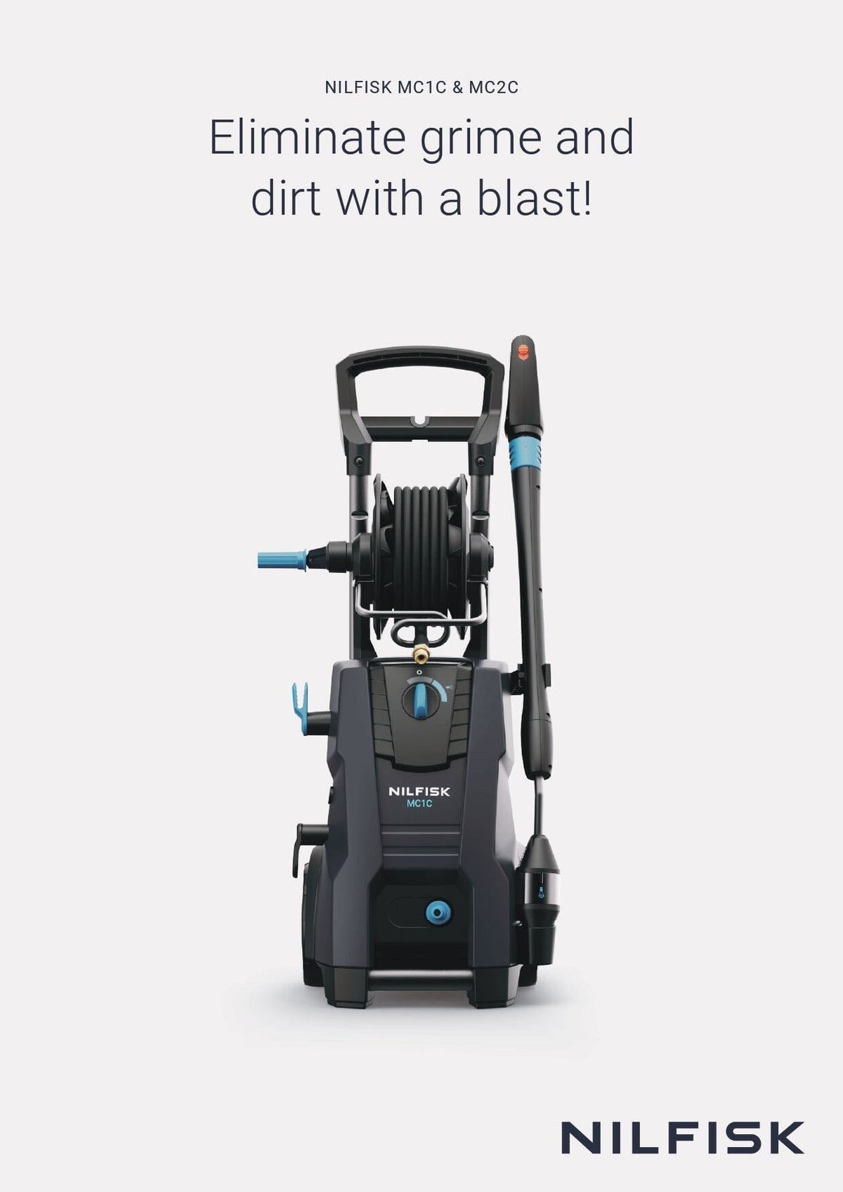 Nilfisk 140 Bar 240V High Pressure Washer / Cleaner (Made In Hungary)