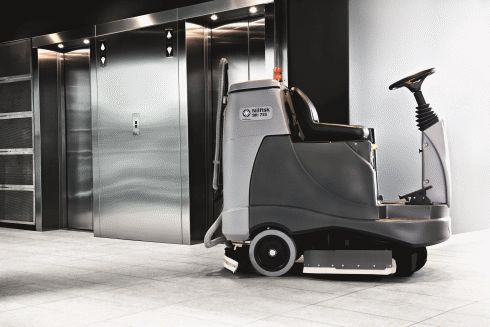 Nilfisk BR755_855 Stand-on/ Ride-on Scrubber Dryers Scrubber Dryers Nilfisk 