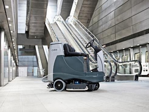 Nilfisk BR755_855 Stand-on/ Ride-on Scrubber Dryers Scrubber Dryers Nilfisk 