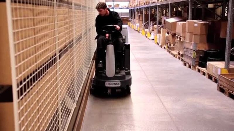 Nilfisk BR755_855 Stand-on/ Ride-on Scrubber Dryers Scrubber Dryers Nilfisk 