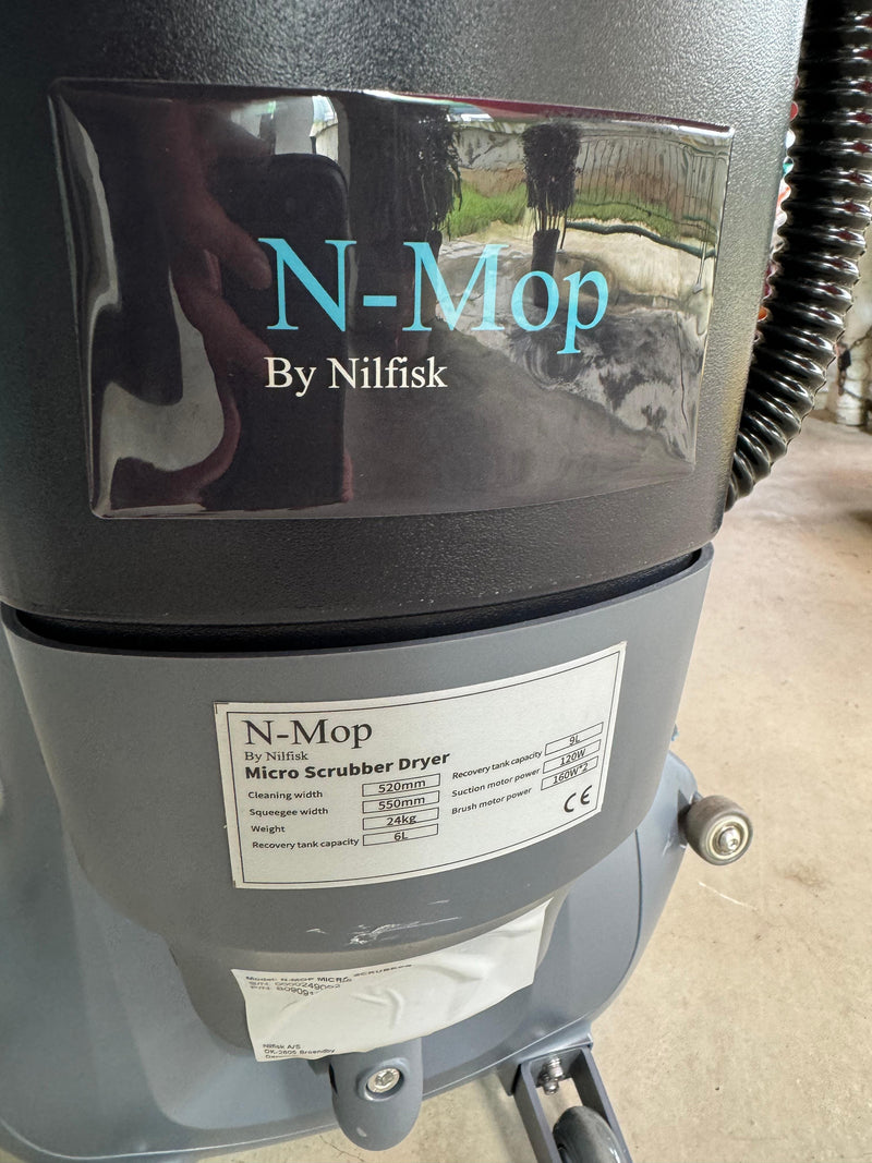 Nilfisk N-Mop Automatic Scrubber Floor Cleaning Machine with Vacuum Aikchinhin 