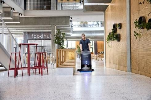 Nilfisk SC550 60L Tank Medium Touch Screen Walk-behind Scrubber Dryers with Battery LI-ION Scrubber Dryer Nilfisk 