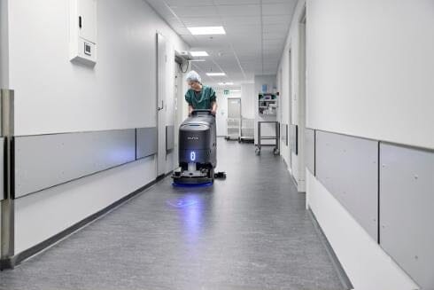 Nilfisk SC550 60L Tank Medium Touch Screen Walk-behind Scrubber Dryers with Battery LI-ION Scrubber Dryer Nilfisk 