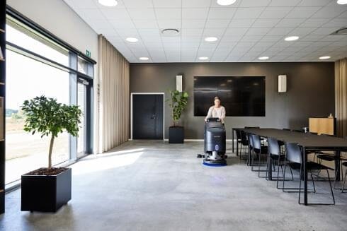 Nilfisk SC550 60L Tank Medium Touch Screen Walk-behind Scrubber Dryers with Battery LI-ION Scrubber Dryer Nilfisk 