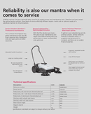 Nilfisk SW250 Manual Walk-Behind Floor Sweeper 920mm | Model: SW250 Manual Sweeper Nilfisk 