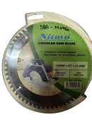 Nitoyo 7" 60T TCT Circular Saw Blade for Aluminium, Plastic | Model : SBA-N0760 Circular Saw Blade Nitoyo 